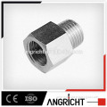 B409 Made in china hex nut brass auto parts,thread hose fitting